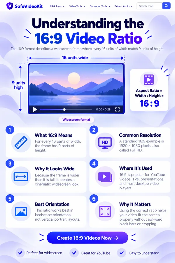 Understanding the 16:9 Video Ratio