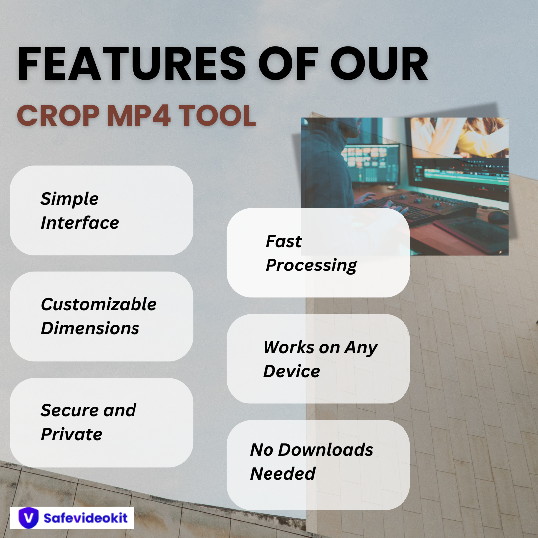 Features of Our Crop MP4 Tool