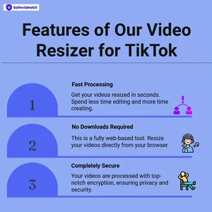 Features of Our Video Resizer for TikTok