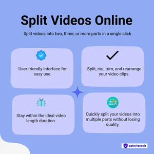 Video splitter Online