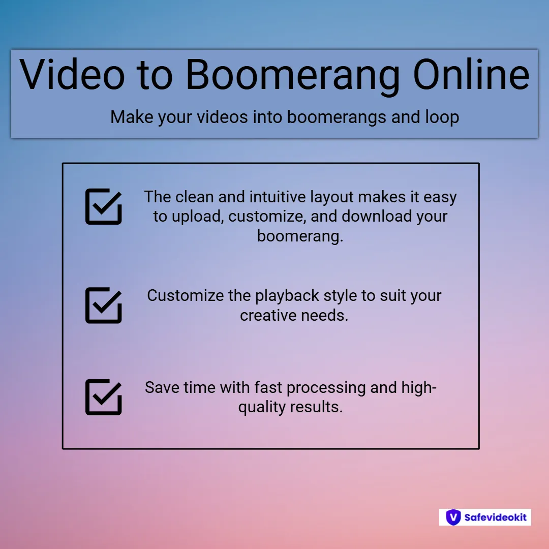 Video to Boomerang Online