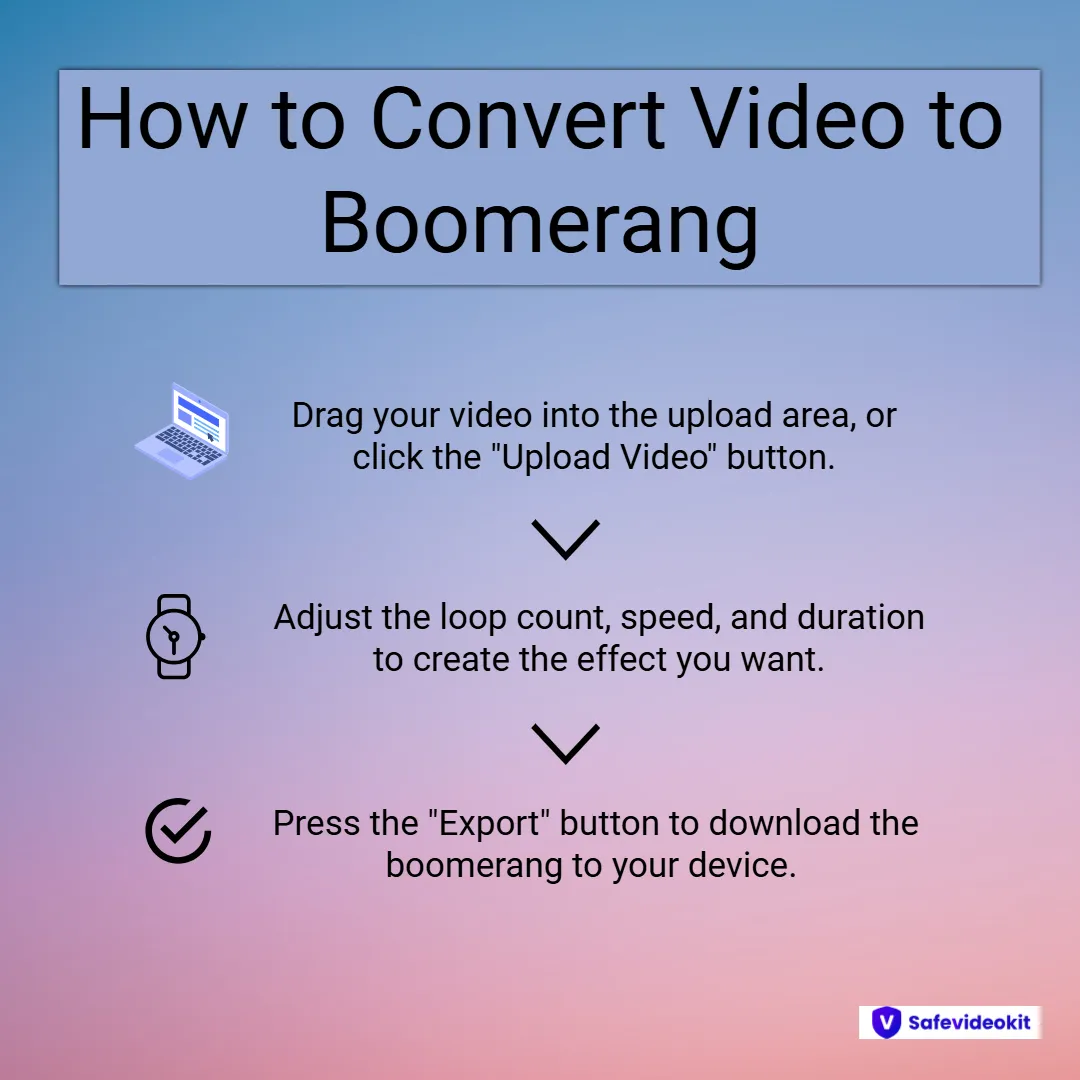 How to Convert Video to Boomerang?