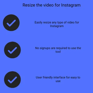 how to resize instagram videos