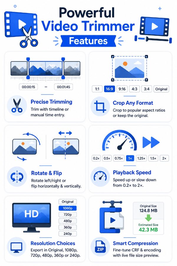 Features of Video Trimmer