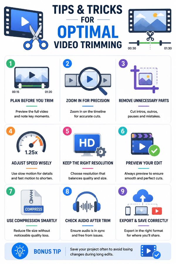 Tips and Tricks for Video Trimming