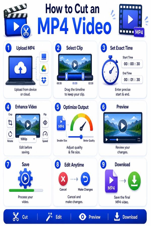 How to cut an MP4 video