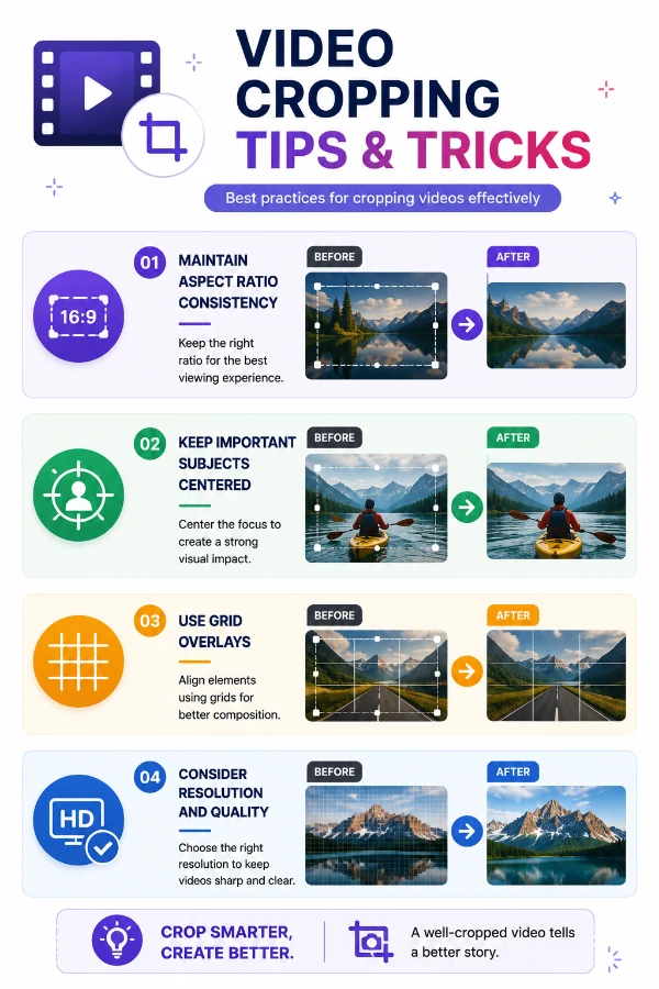 Tips and tricks of Video Cropping