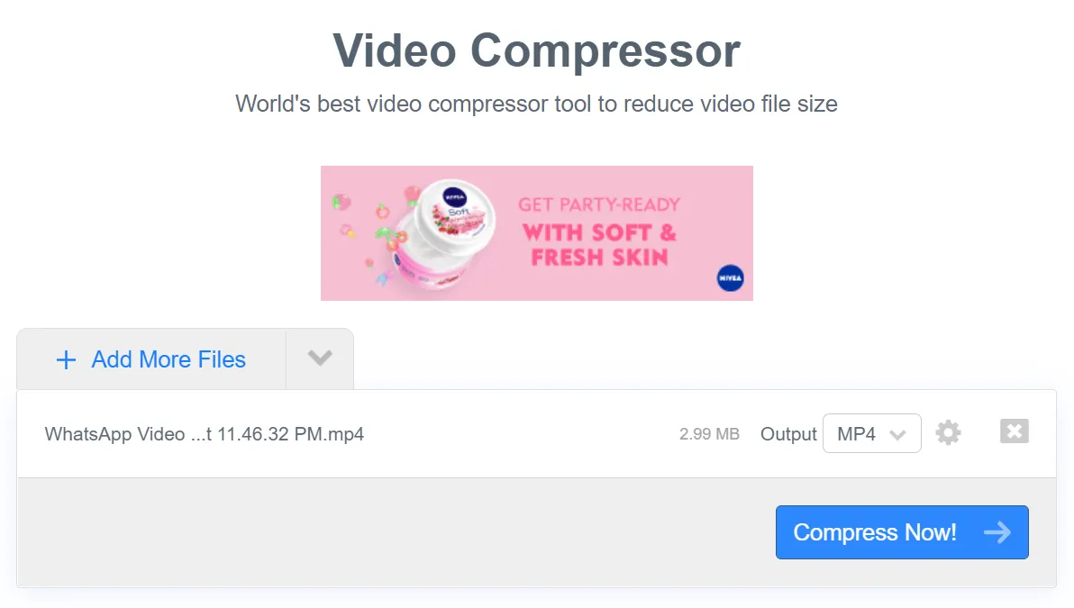 video compressor online